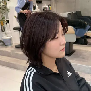 カラー 榎本 雪来のヘアスタイル