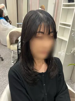 ロング パーマ Naru┆川西能勢口 ┆髪質改善のヘアスタイル