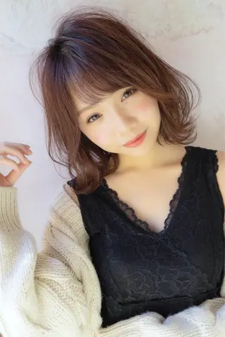 ミディアム カラー ショート、ボブの達人 東康介✨のヘアスタイル