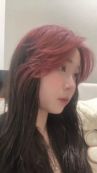 ロング カラー ボブ&寒色🎐ᩚ 短髪 COCOROのヘアスタイル