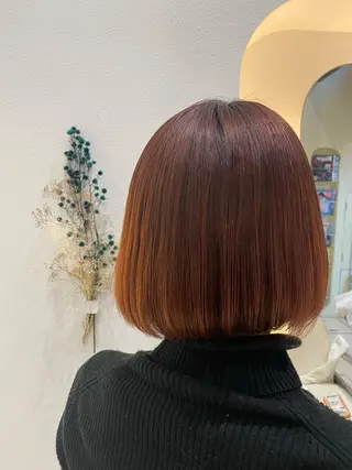 ミディアム 京都河原町/艶髪/ 西田晴香のヘアスタイル