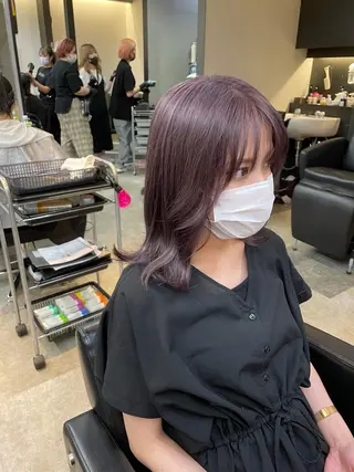 ミディアム カラー 浦野 剛志のヘアスタイル