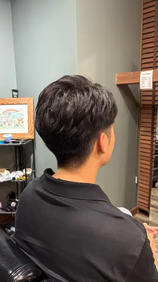 ショート メンズ 木名瀬 海星のヘアスタイル