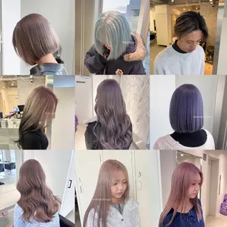 カラー EIGHT ／SHU🩶のヘアスタイル