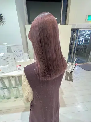 ロング カラー NANO/ ブリーチ×レイヤーのヘアスタイル