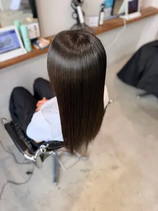ロング 手話/耳が聞こえない 🦻🏻/山本しずほのヘアスタイル