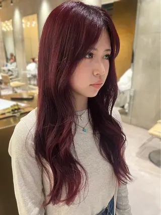 ロング カラー haruka kobayashiのヘアスタイル