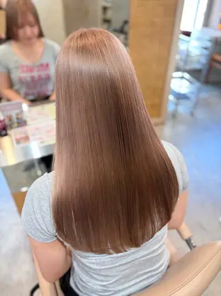 ロング 艶々ブリーチ職人🎀 あげは💖のヘアスタイル