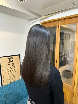 ロング 縮毛矯正&髪質改善 特化/ゆいのヘアスタイル