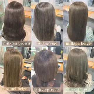 ロング カラー ヘアアレンジ ayaka 🍨のマツエク・マツパデザイン
