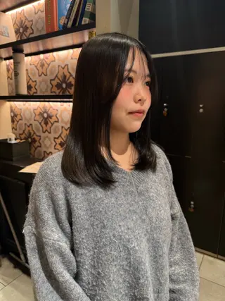 セミロング rin☆ レイヤーのヘアスタイル