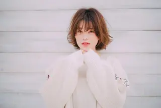 ショート パーマ 舘野 太嘉宏のヘアスタイル