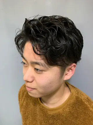 メンズ プレミアムバーバー 草野のヘアスタイル