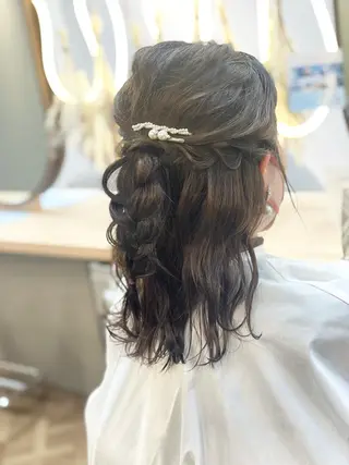 セミロング MATISSE藤崎 渕上 ジュビアイのヘアスタイル