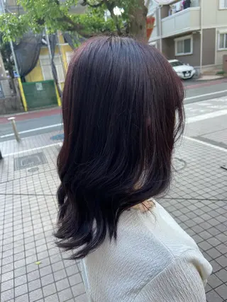 ミディアム torico yuriのヘアスタイル
