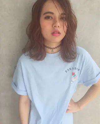 ショート ミディアム セミロング ロング カラー パーマ ヘアアレンジ メンズ キッズ 🌈髪質改善🉐割✨ 🌻“ever”🌻のヘアスタイル