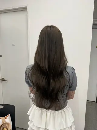 ロング カラー 🍀ブラウンベージュ sakura🍀のヘアスタイル