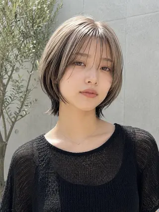 セミロング ❄️透明感カラー❄️ メンズ✂️TOWAのヘアスタイル