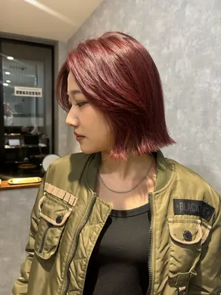 ショート カラー 🌐NATSUMI 🌐【寒色カラー】のヘアスタイル