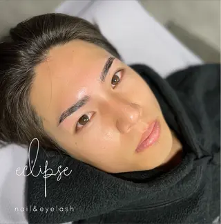 メンズ アイブロウ eclipse eyelashのマツエク・マツパデザイン