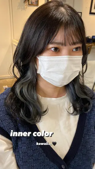 ミディアム KAREN🕊️ 大宮美容室のヘアスタイル