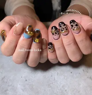 ネイル ネイルルームリッカ 𝐦𝐚𝐲𝐮のネイルデザイン