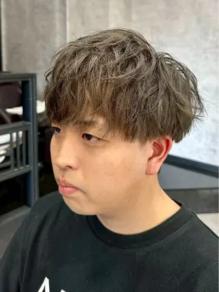 メンズ ⚡️大宮パーマ特化 美容師⚡️ 真裟斗のヘアスタイル
