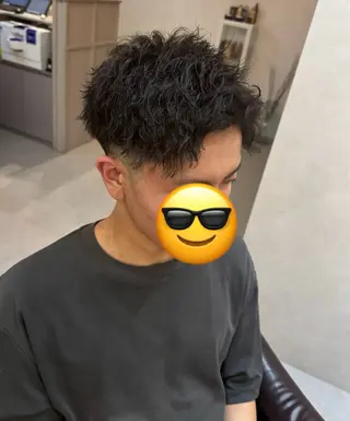 パーマ メンズ AKI 🐉のヘアスタイル