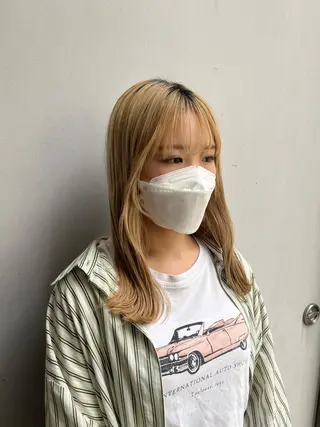 ロング ヘアアレンジ 韓国好き🇰🇷 美容師MIKUのヘアスタイル