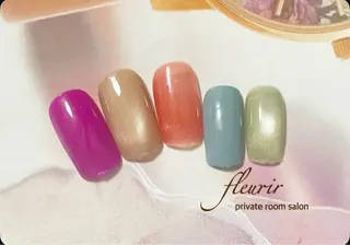 ネイル フルリール 【プライベートサロンのネイルデザイン