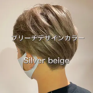 ショート カラー メンズ 髪質改善美容師 個室サロン白金厚哉のヘアスタイル