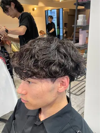ショート パーマ 梅田💥Cut/ Perm💥ふみのヘアスタイル
