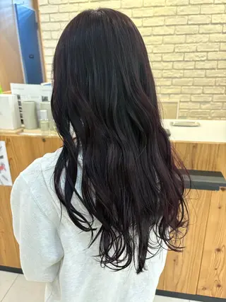 ロング カラー レイヤー/透明感 カラー/ユウカのヘアスタイル