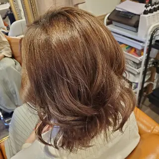 ミディアム spa hair ark 富井直美のヘアスタイル