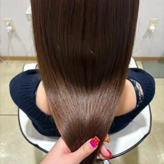 カラー 淡色┊︎ナチュラル 🧁奈那美🧁*.゜のヘアスタイル