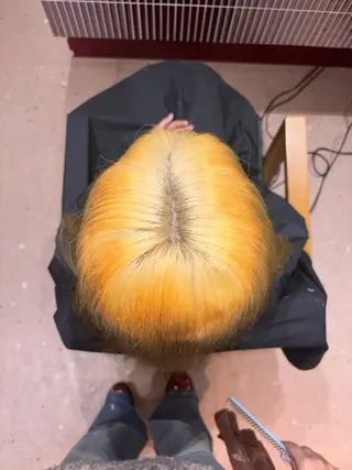 カラー cope'u 美雨のヘアスタイル