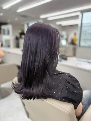 ロング カラー ダブルカラー/ハイト ーン/🎀Kanonのヘアスタイル