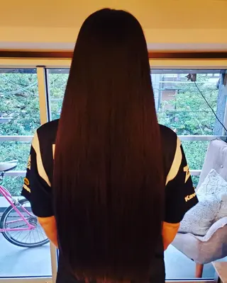 ロング カラー spa hair ark 富井直美のヘアスタイル