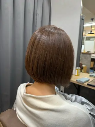 ミディアム カラー reeed konnoのヘアスタイル