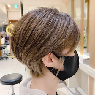 ショート 💎桑原勇志/ ショート/ハイトーンのヘアスタイル