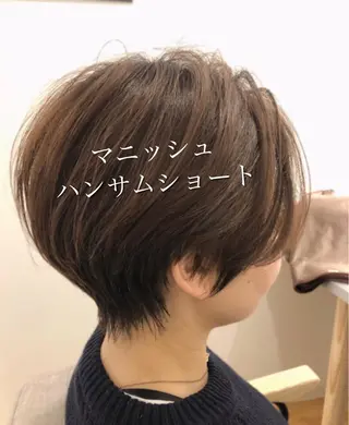 ショート 永山 貴文のヘアスタイル
