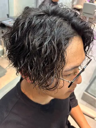 ショート パーマ メンズ Miura Kaitoのヘアスタイル