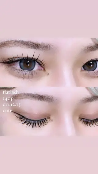 マツエク・マツパ eyelash salon 華のマツエク・マツパデザイン