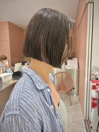 ショート ダブルカラー🦖 /髪質改善⚡️しおりのヘアスタイル