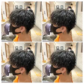パーマ メンズ メンズパーマ特化 店長望月謙二郎のヘアスタイル