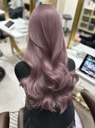 カラー Rio /ハイトーン /透明感カラーのヘアスタイル