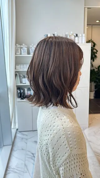 ショート パーマ ボブパーマ RYOのヘアスタイル