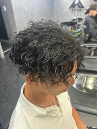パーマ メンズ 🔥メンズパーマ特化 高橋晴🔥のヘアスタイル