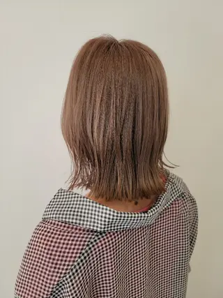ミディアム 中川 秀明のヘアスタイル
