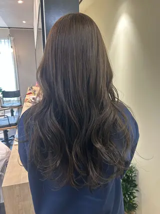 ロング カラー hubhair レイヤー/透明感のヘアスタイル